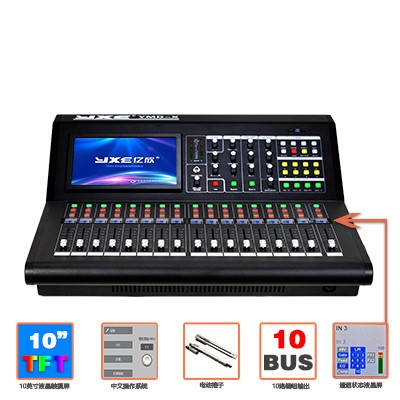 YMD-X16數字調音矩陣控制臺